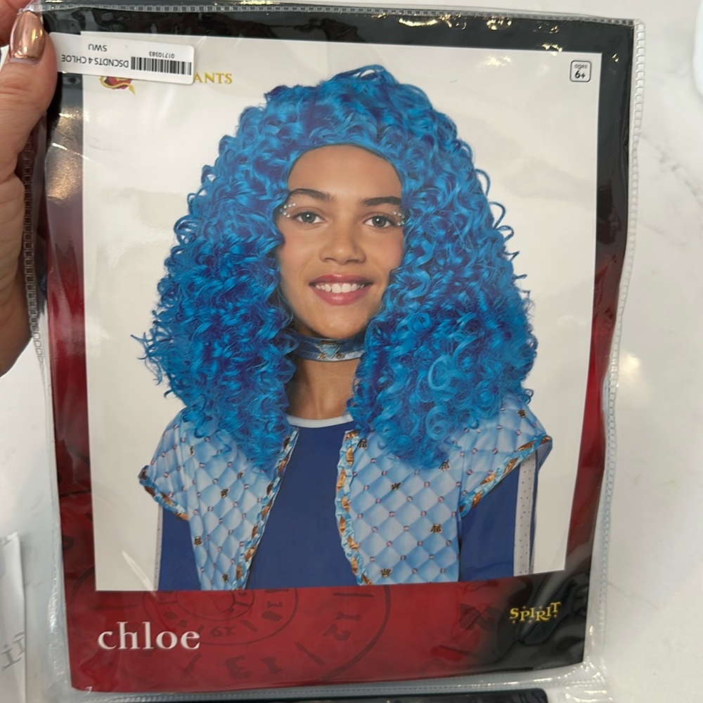 Chloe Descendants 4 Blue Wig